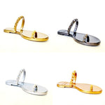 Load image into Gallery viewer, Maria Flat Sandal – Metallic Jelly
