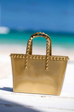 Load image into Gallery viewer, Miriam Micro-Mini Tote - Metallic Jelly
