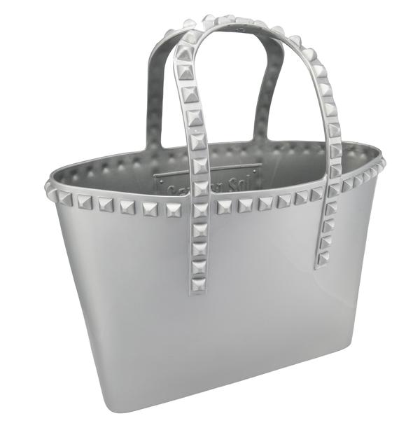 Miriam Micro-Mini Tote - Metallic Jelly