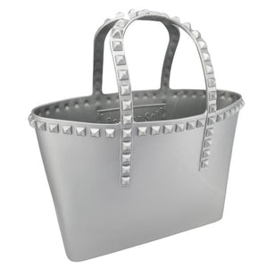 Miriam Micro-Mini Tote - Metallic Jelly