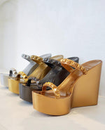 Carregar imagem no visualizador da galeria, Tonino Wedge – Metallic Jelly
