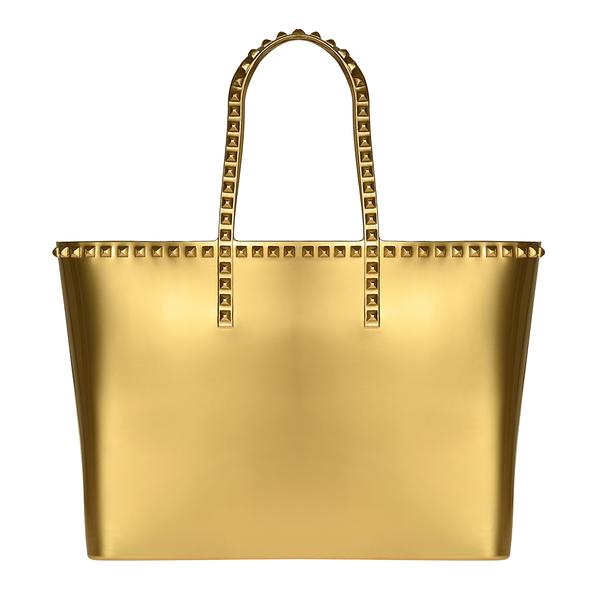 Angelica Large Tote – Metallic Jelly