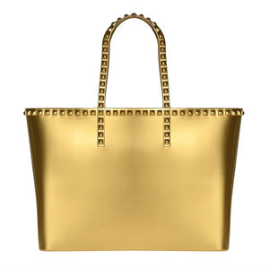 Angelica Large Tote – Metallic Jelly