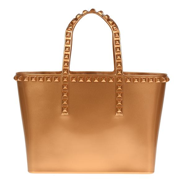Miriam Micro-Mini Tote - Metallic Jelly