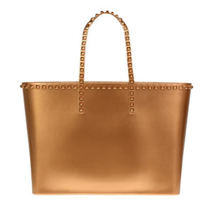 Angelica Large Tote – Metallic Jelly